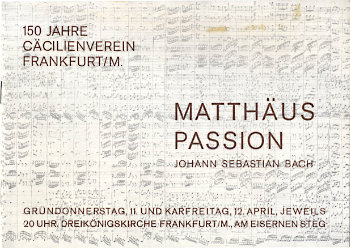 Vorschaubild für Matthäus-Passion