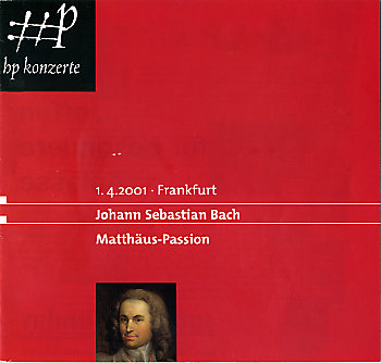 Vorschaubild für Matthäus-Passion