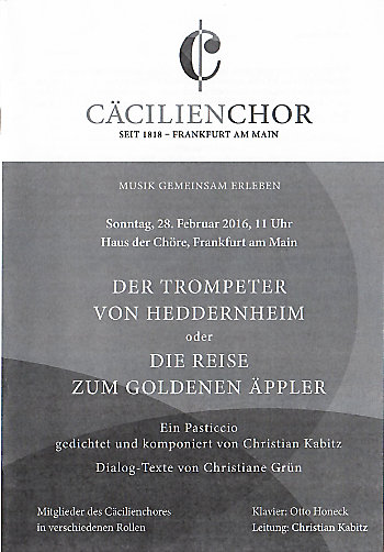 Vorschaubild für Der Trompeter von Heddernheim, oder: Die Reise zum goldenen Äppler
